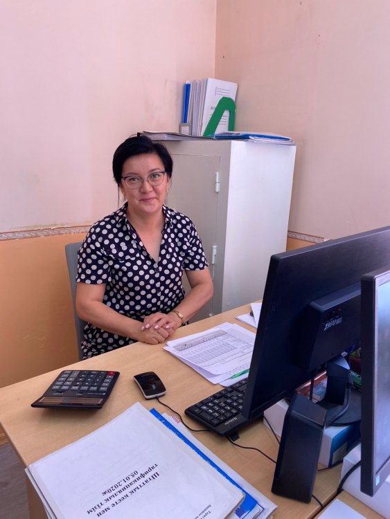 Үнемдеуші Сулейманова Балнур Бакытжановна