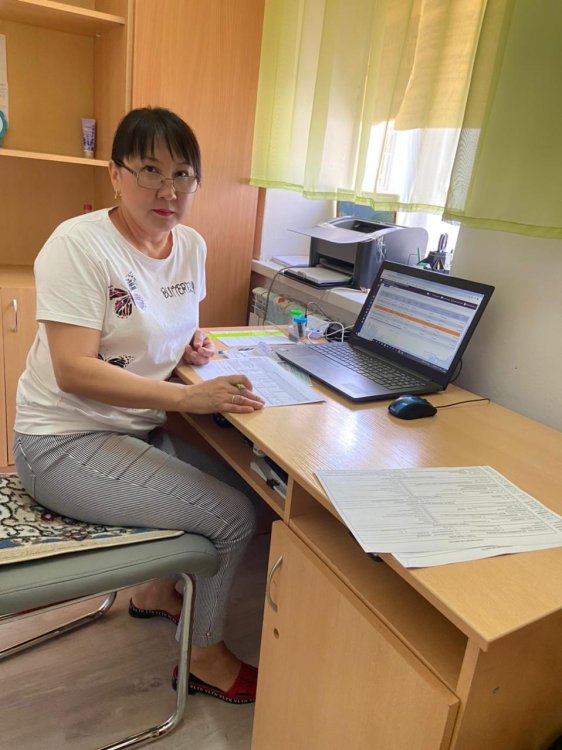 Есепші Усербаева Маржан Батырханқызы