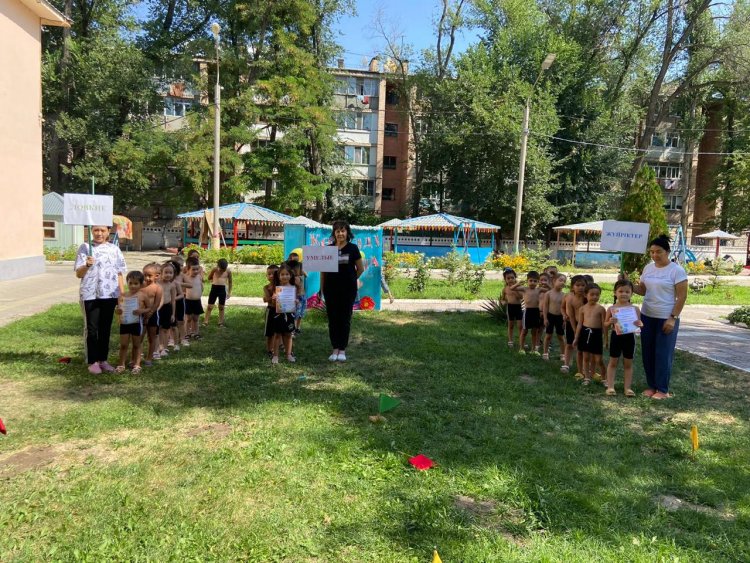 "Көңілді эстафета" спорттық жарыс