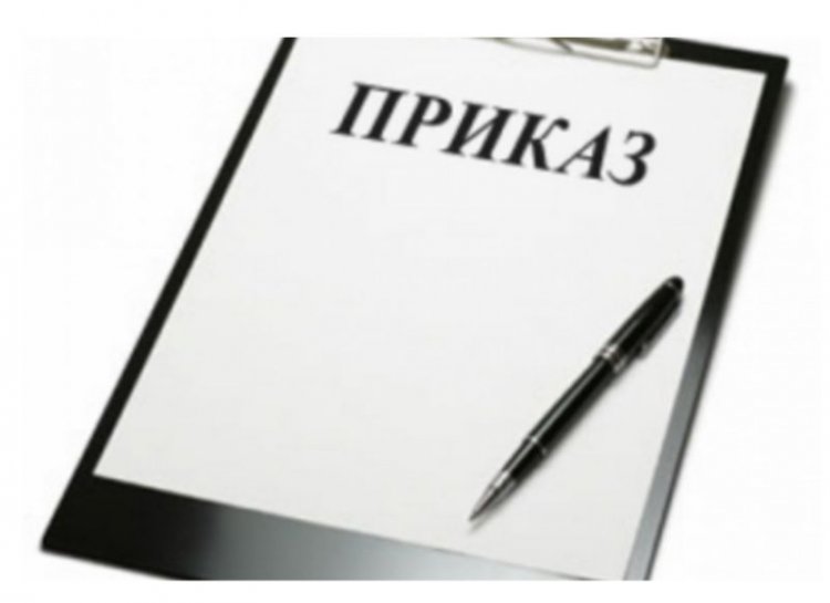 Ішкі талдау жүргізу туралы бұйрық